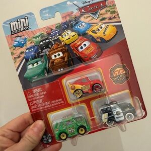 Disney Pixar Cars Mini Racers - 3 Pack